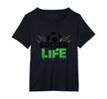 Soccer Is Life Passionate Fan T-Shirt - Fun Novelty Design for Adults