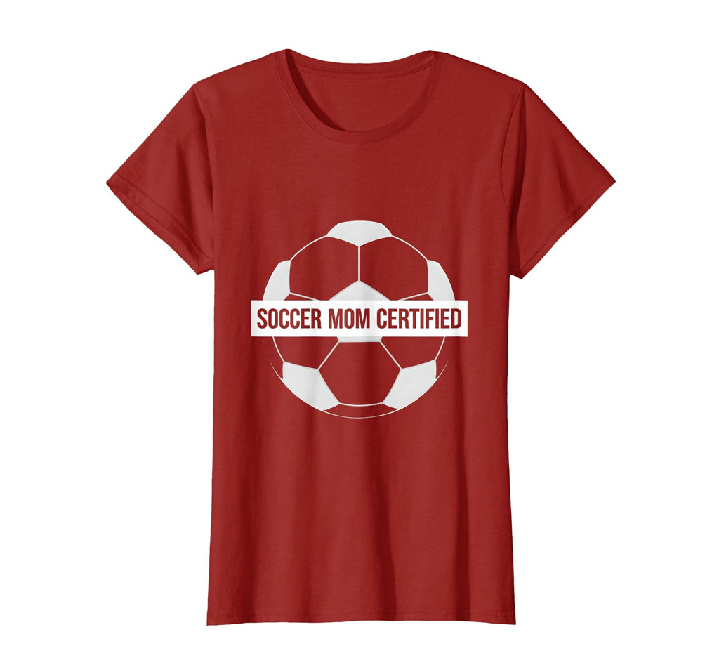 Soccer Mom Certified Mom T-Shirt - Casual Everyday Wear for Adults