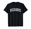 Buckaroos Mascot Athletic Sports Name T-Shirt - Casual Everyday Wear Unisex