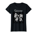 Soccer Nana Coquette Bow Biggest Fan T-Shirt - Novelty Apparel Men Women