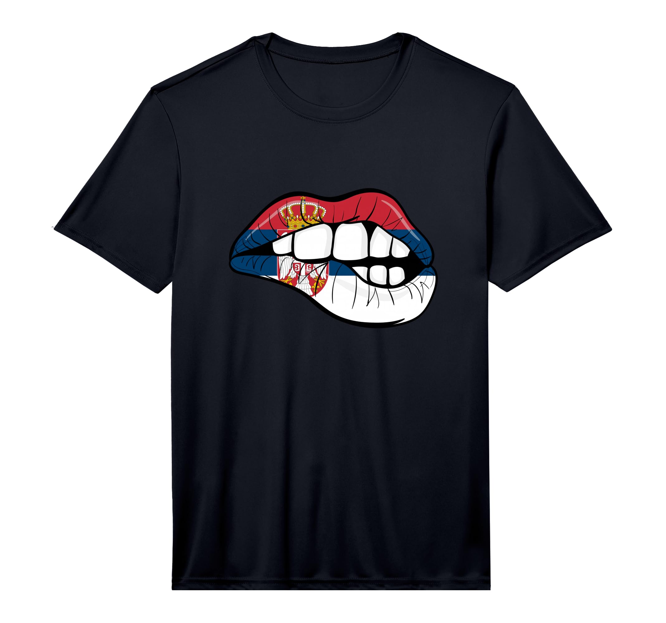 Serbia National Flag Proud Serbian Soccer T-Shirt - Trendy Graphic Unisex