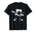 Dabbing Soccer Ball Soccer Sports T-Shirt - Trendy Graphic for Adults