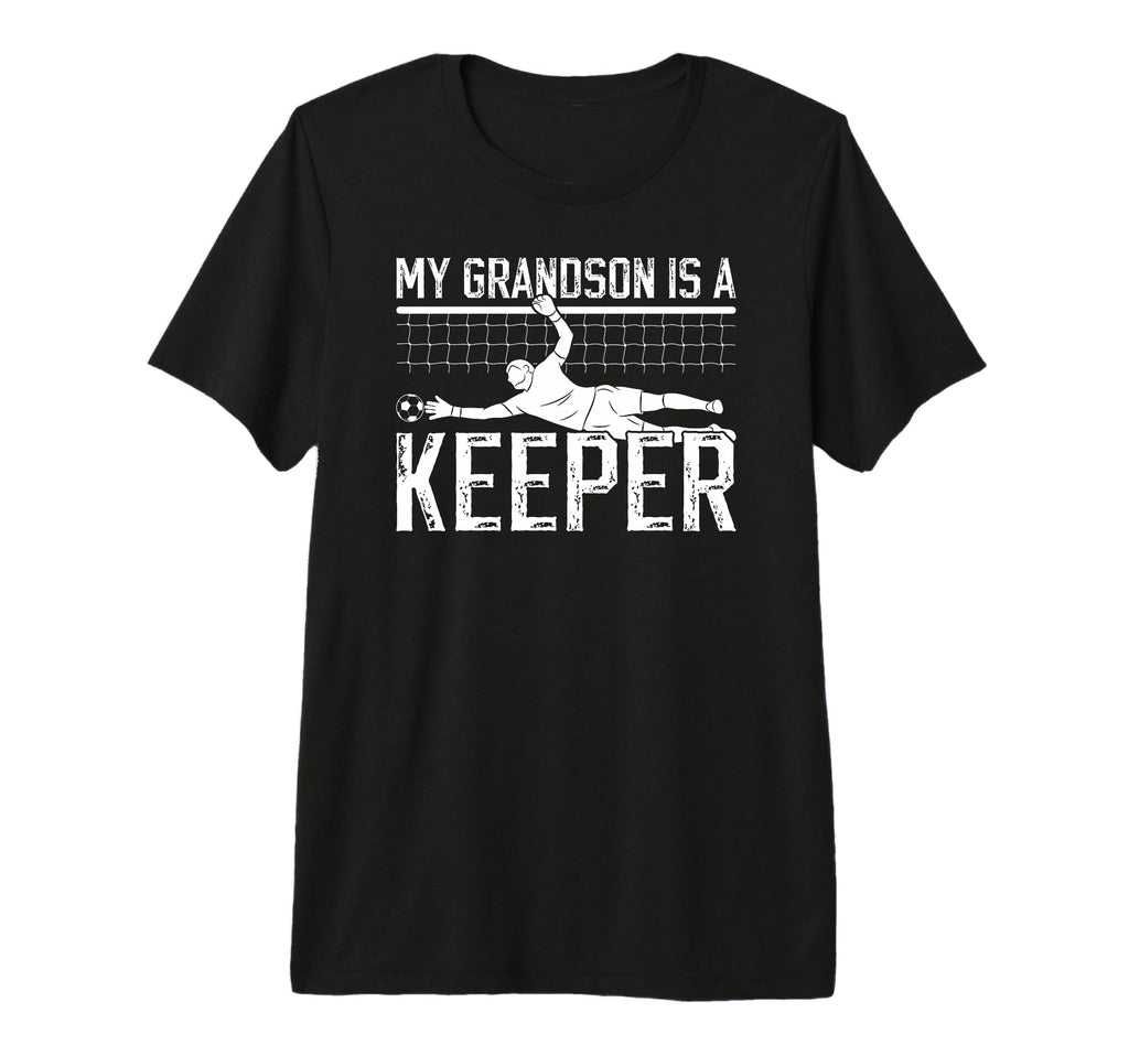 Mens Proud Soccer Keeper Pops T-Shirt - Fun Novelty Design Men Women