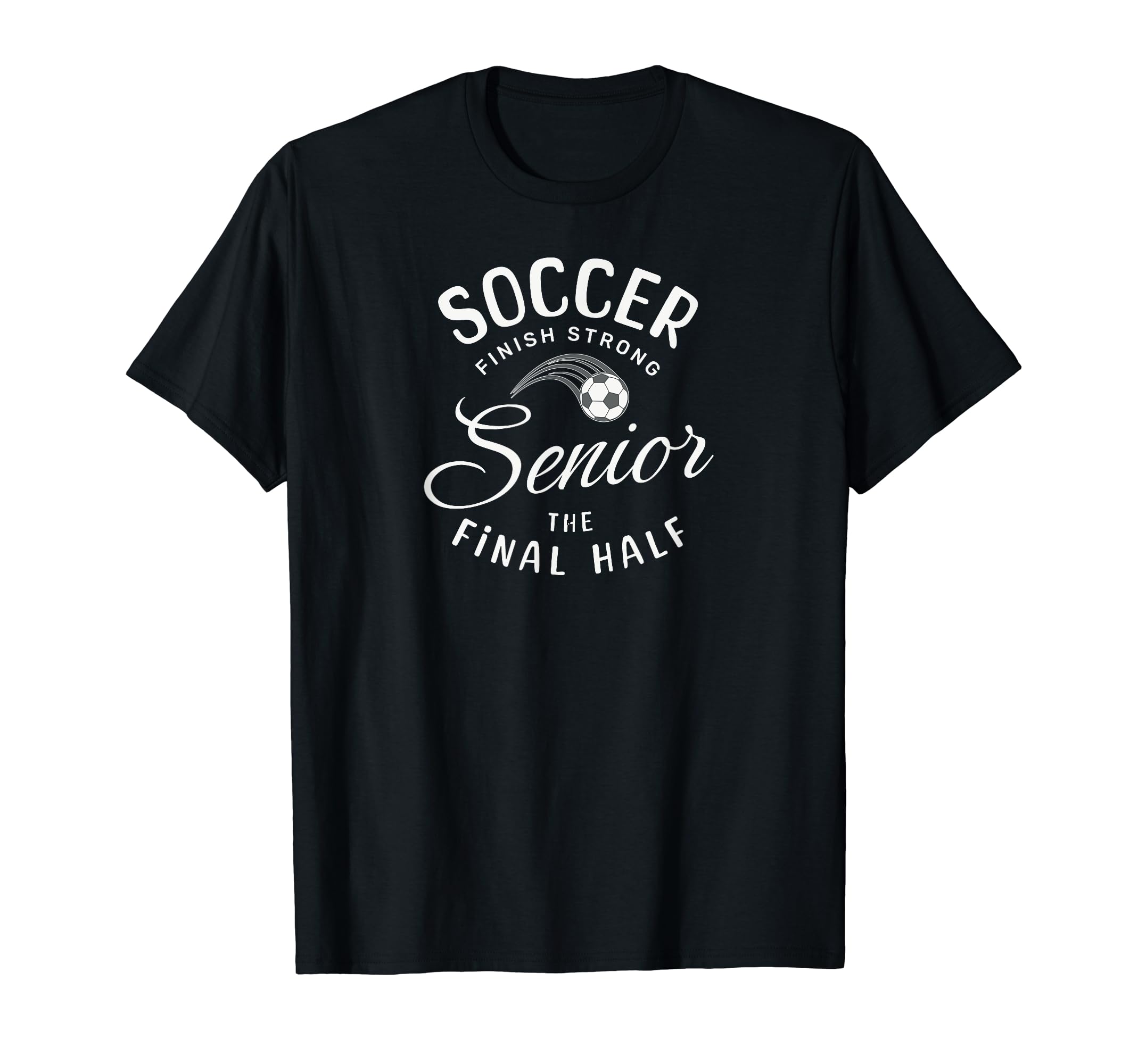 Senior Soccer Gifts T-Shirt - Novelty Apparel for Adults
