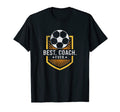 Best Coach Ever Soccer Coach T-Shirt - Aesthetic Graphic Men Women