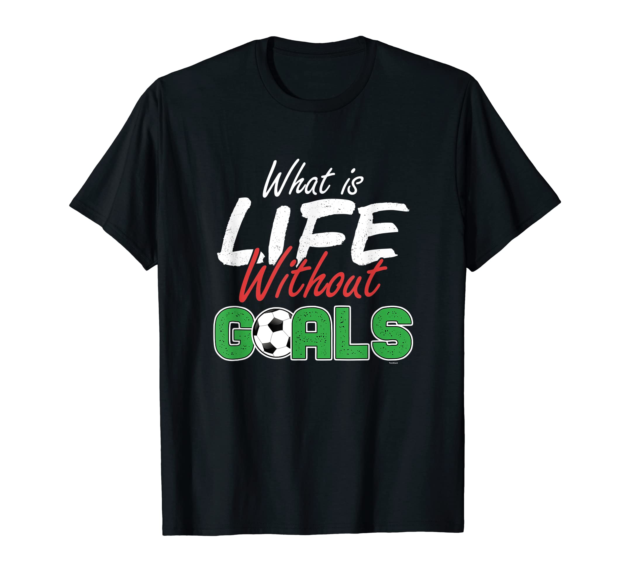 Football Soccer Player Sports Goals T-Shirt - Fun Novelty Design Unisex
