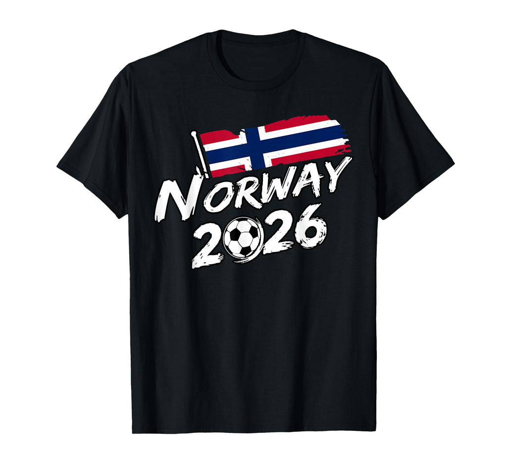 Norway Soccer Football Game Player T-Shirt - Custom Art Print Men Women