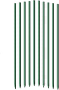 Garden Stakes 3Ft 50 Pack, 1/4-Inch Dia Ecofriendly Plant Stakes/Tomato Stakes/Green