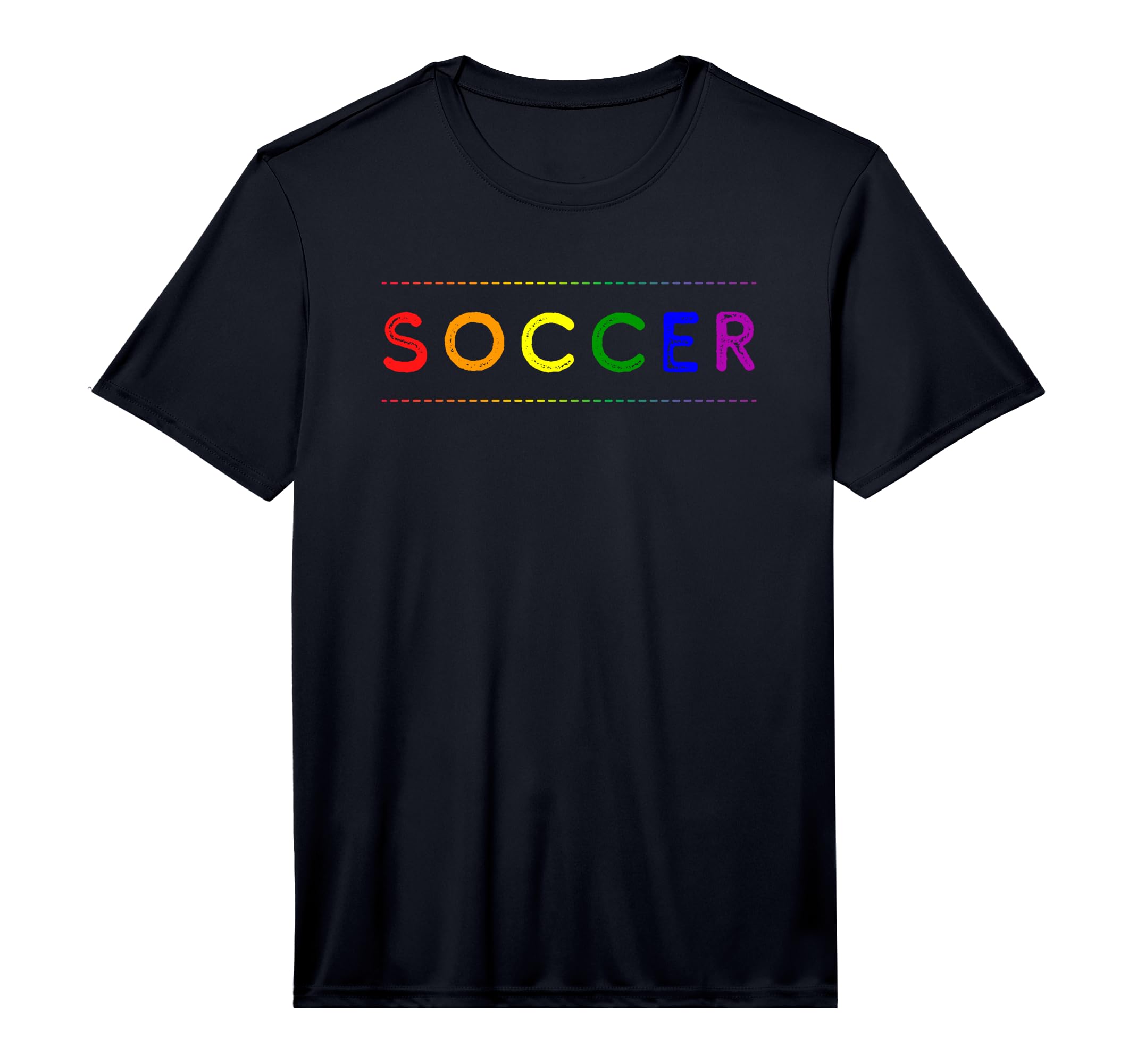 Mens Lgbtq Soccer Pride Month Soccer T-Shirt - Fun Novelty Design Unisex