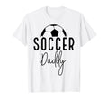 Soccer Dad Daddy Player Coach Fan T-Shirt - Custom Art Print Men Women