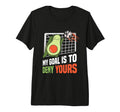 Avocado My Goal Is To Deny Yours T-Shirt - Minimalist Print Men Women