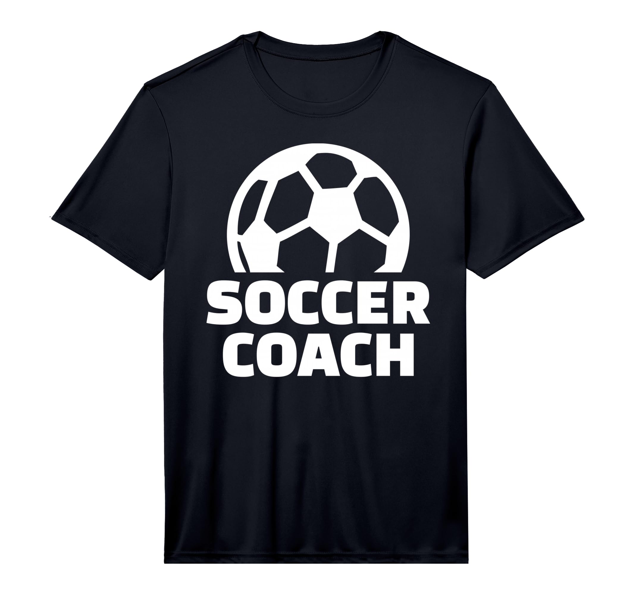 Soccer Coach Performance T-Shirt - Fun Novelty Design Men Women