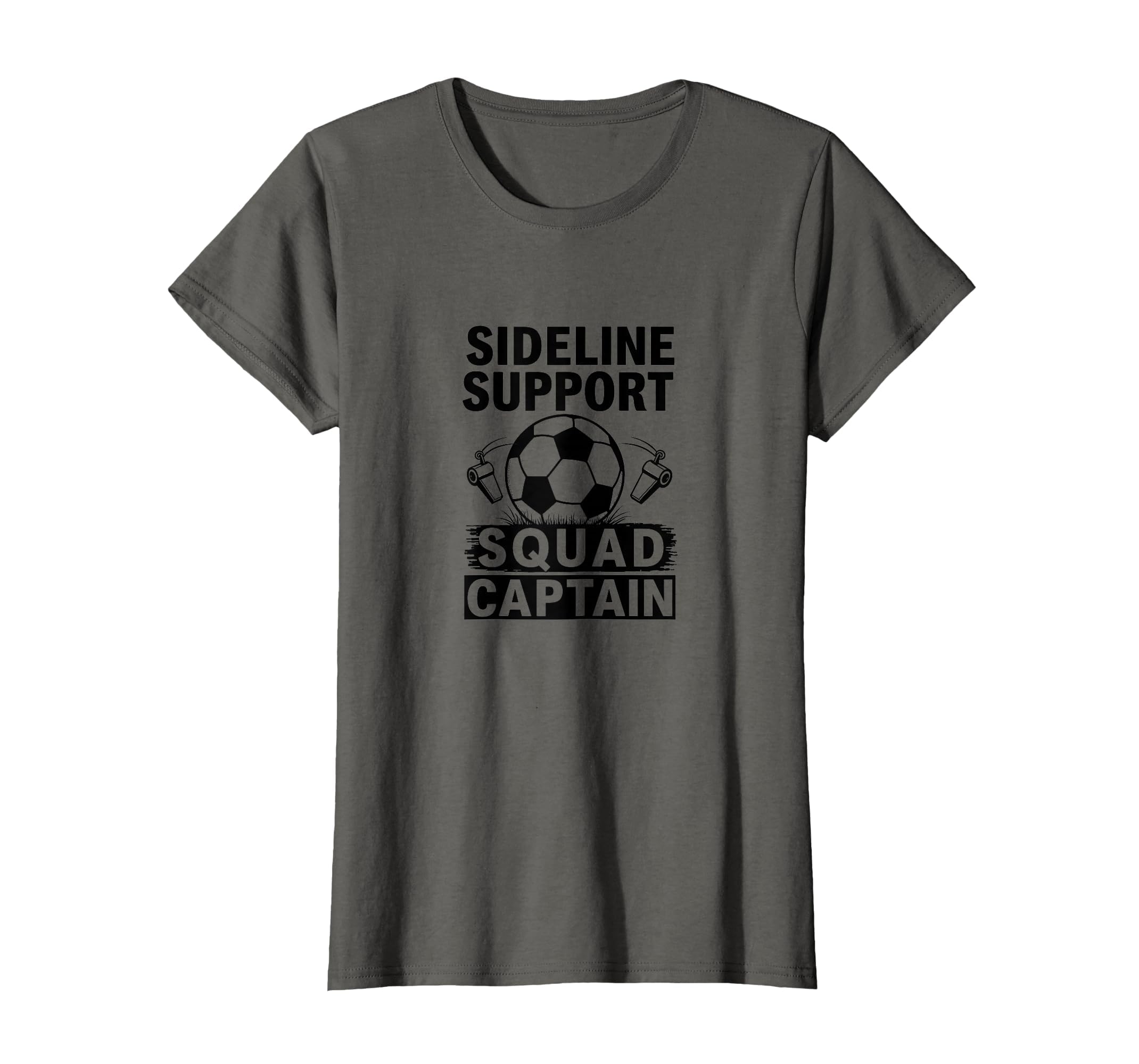 Soccer Mom Sideline Support Squad T-Shirt - Unique Graphic for Adults