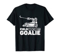 Field Hockey Goalie Goalkeeper T-Shirt - Aesthetic Graphic Unisex