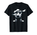 Dabbing Soccer Ball Soccer Sports T-Shirt - Streetwear Style for Adults
