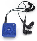 Mighty Wave Waterproof IPX7 Spotify & Amazon Music Player - Includes Waterproof Wired Headphones - Perfect for Swimming - Music + Podcasts