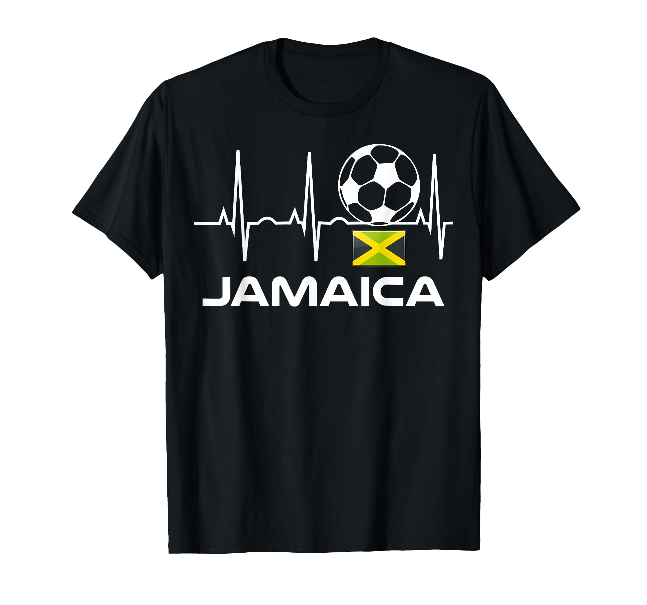 Jamaica Soccer Jersey Jamaican T-Shirt - Streetwear Style for Adults