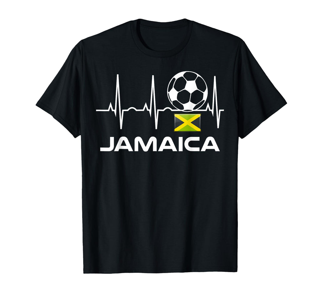 Jamaica Soccer Jersey Jamaican Football T-Shirt - Unique Graphic Men Women