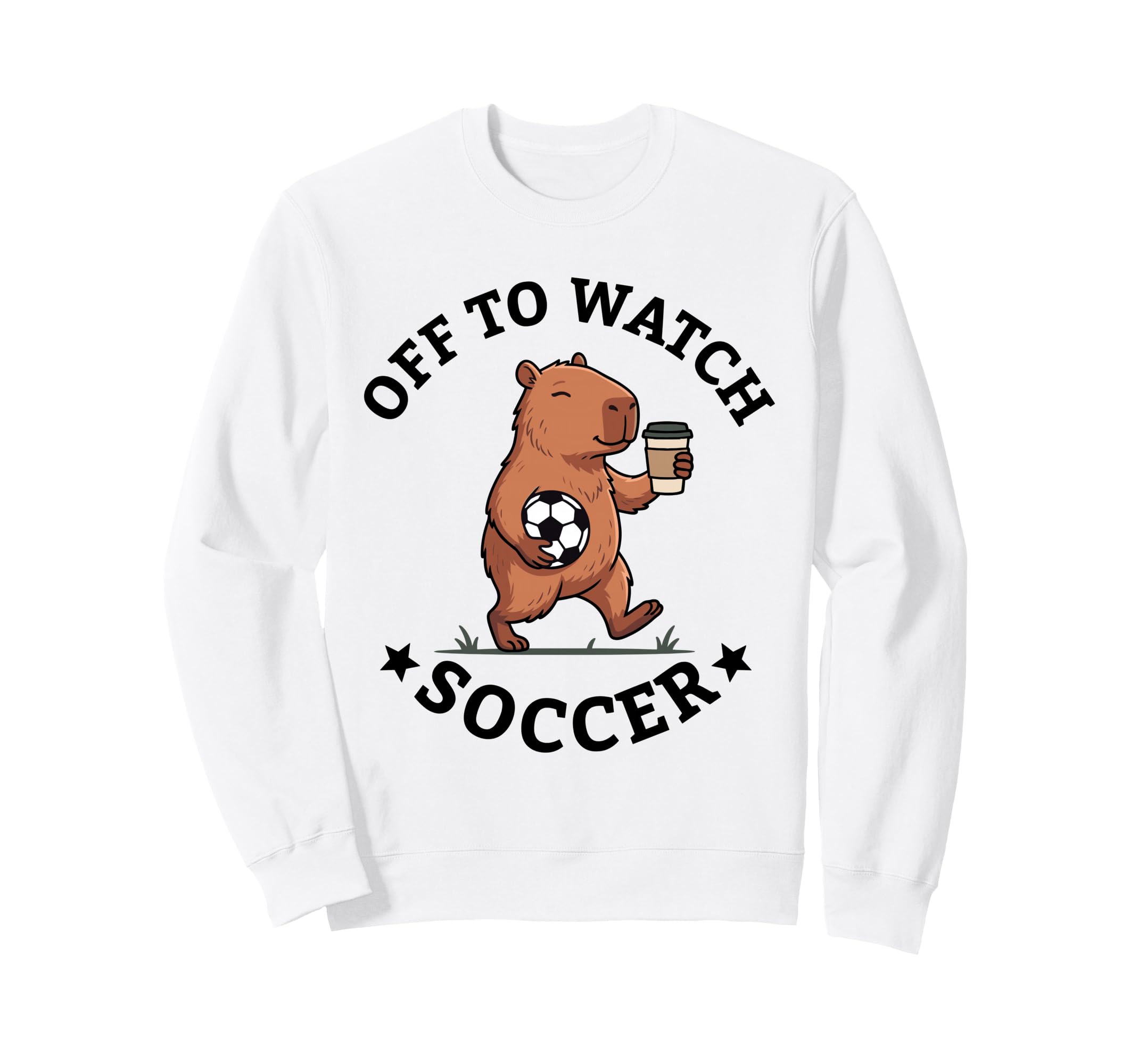 Off To Watch Soccer Mom Funny Sweatshirt - Aesthetic Graphic Men Women