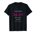 I Hate Being Sexy But Im Goalie Soccer T-Shirt - Streetwear Style Unisex