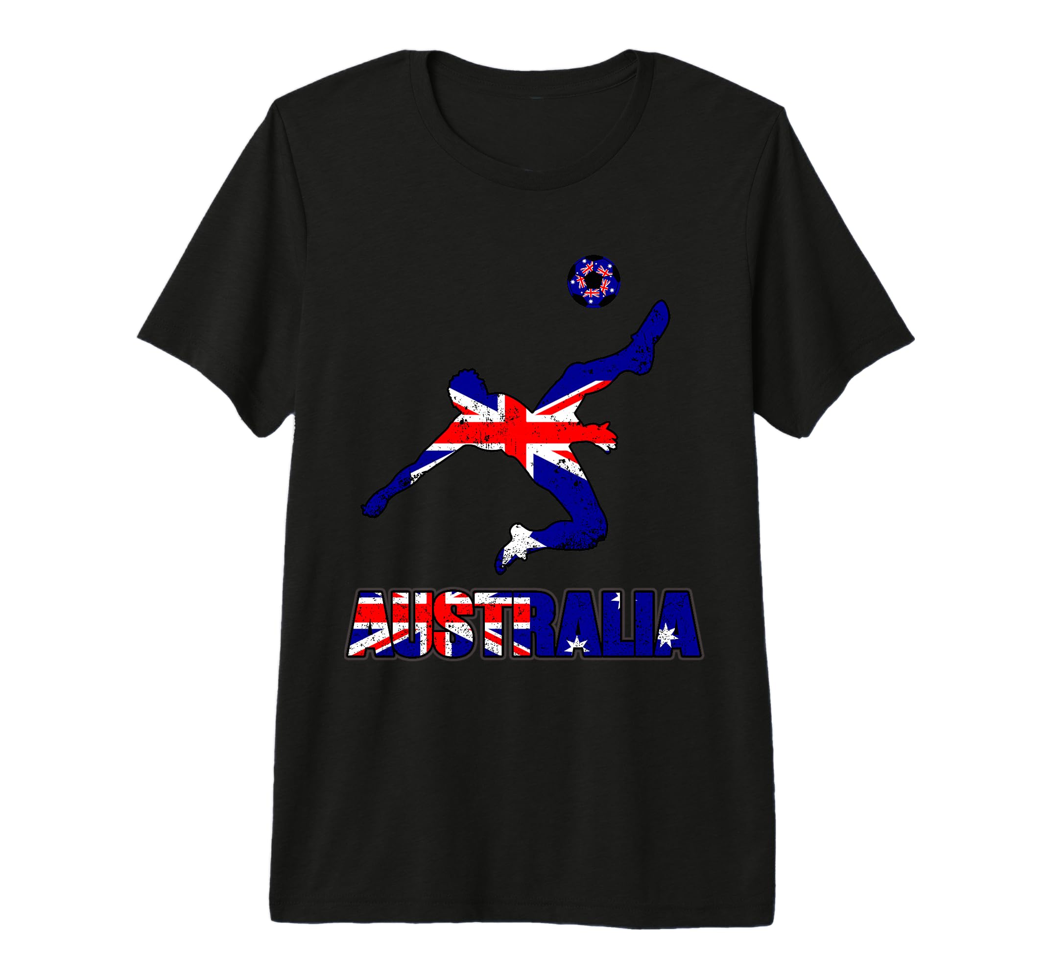 Australia Football Soccer Game T-Shirt - Aesthetic Graphic for Adults