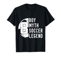 8 Years Myth Soccer Legend 8Th T-Shirt - Fun Novelty Design for Adults