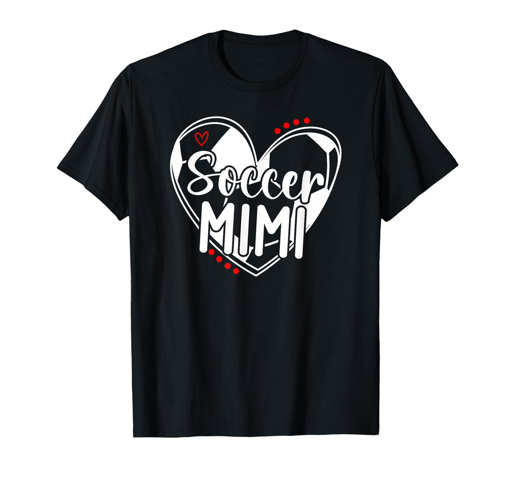 Soccer Mimi Heart Mimi Soccer Player T-Shirt - Fun Novelty Design Unisex