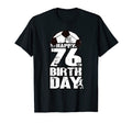 76 Years Old Soccer 76Th Birthday T-Shirt - Casual Everyday Wear for Adults