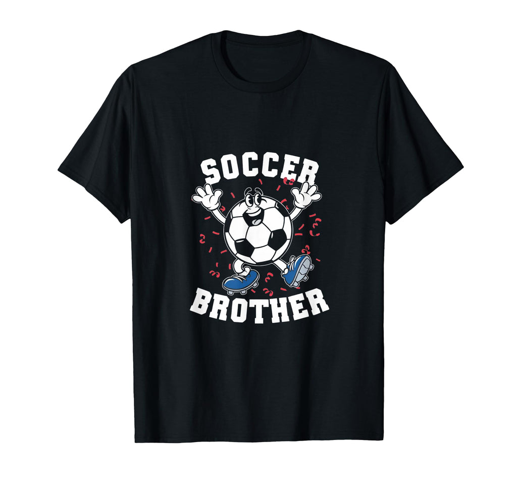 Soccer Brother Match Football Game T-Shirt - Fun Novelty Design Unisex