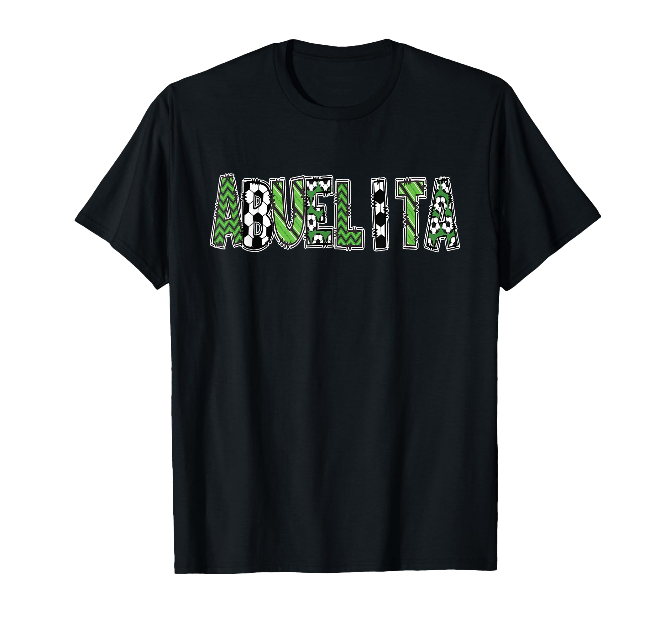 Soccer Abuelita Birthday Party T-Shirt - Casual Everyday Wear Unisex