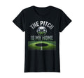 Pitch Is My Home Soccer T-Shirt - Minimalist Print Unisex