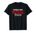 Im Really Into Soccer Season Football T-Shirt - Aesthetic Graphic Unisex