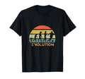Funny Soccer Evolution Colors T-Shirt - Minimalist Print Men Women