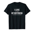I Love It When My Boyfriend Lets Me Play T-Shirt - Unique Graphic Unisex