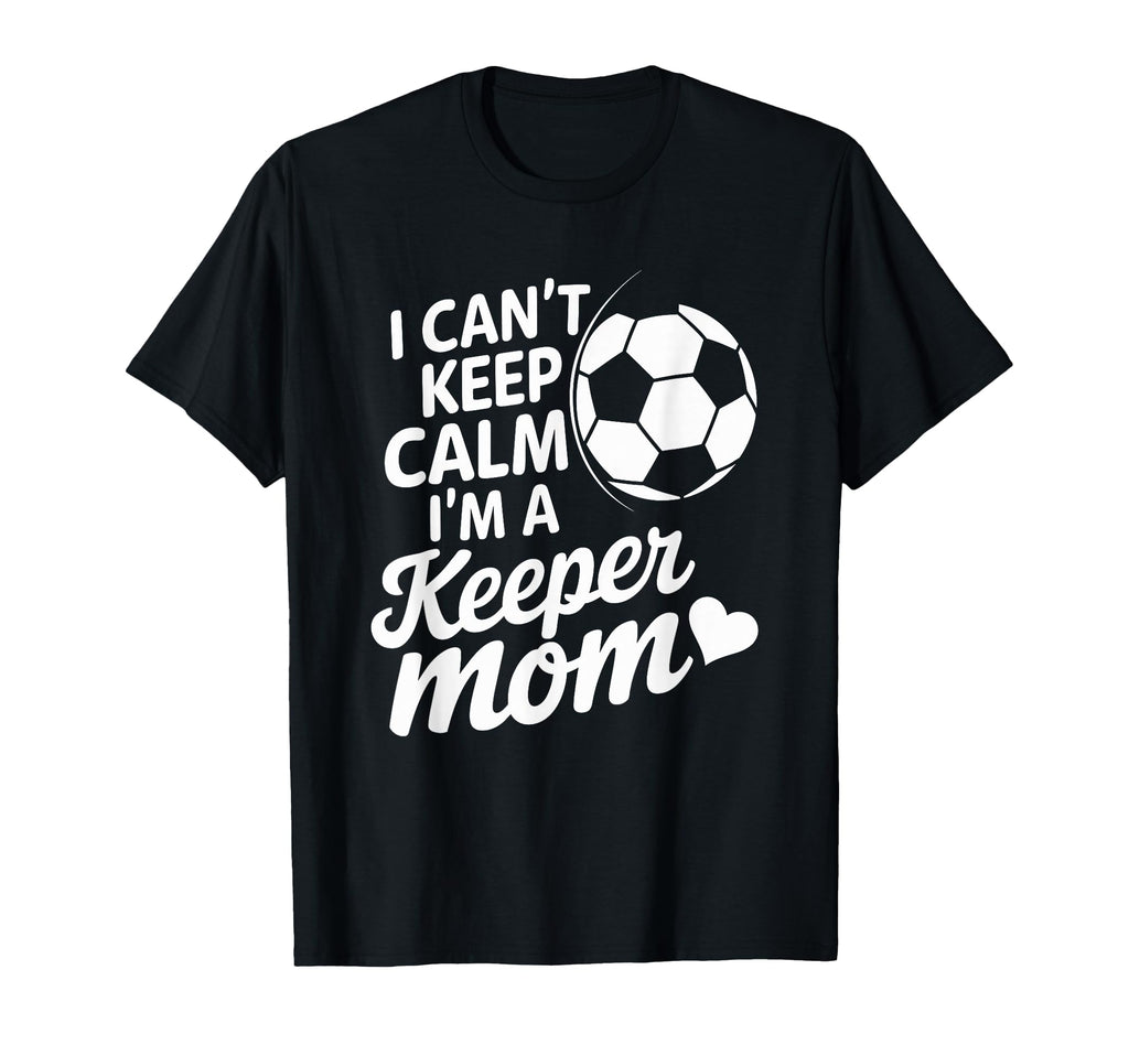 Goalkeeper Player Mother Lover Keep T-Shirt - Minimalist Print for Adults