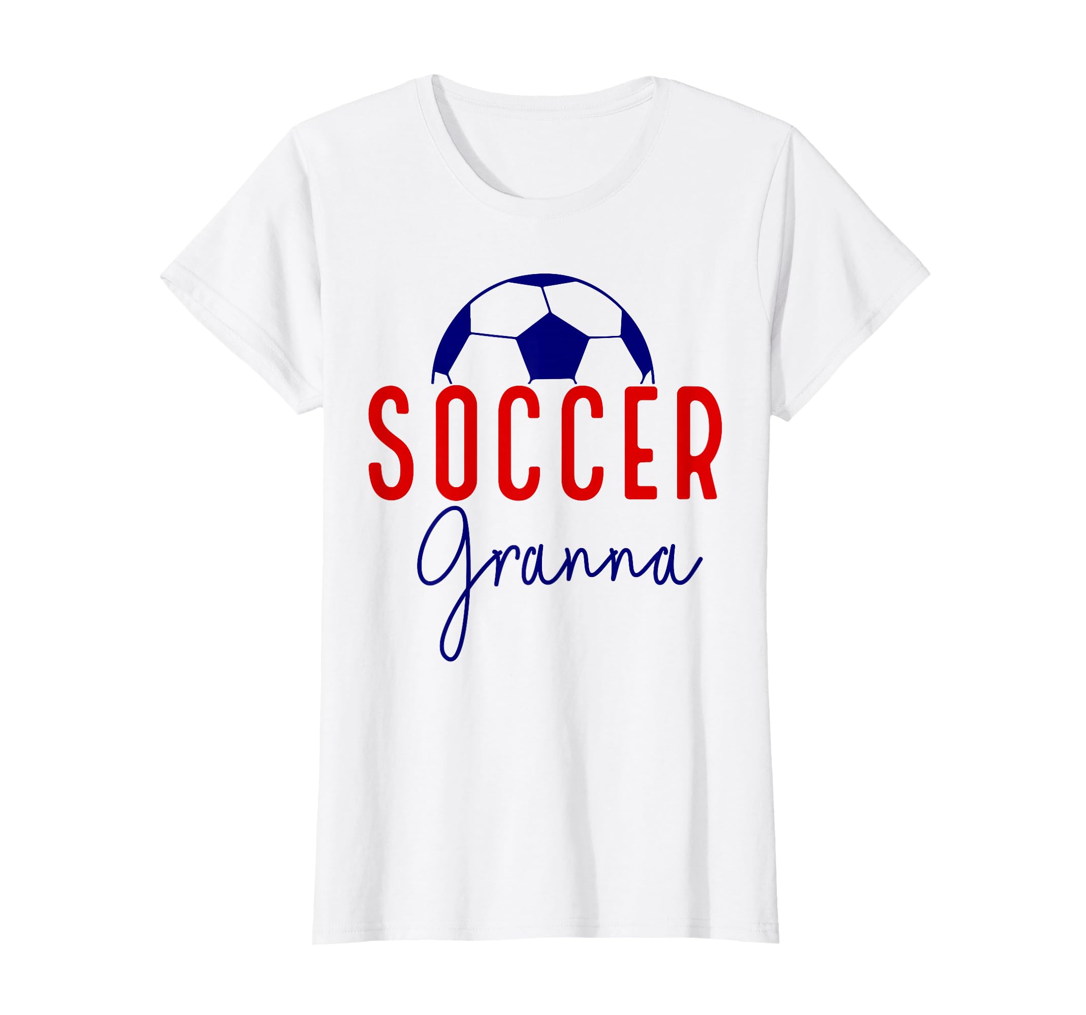 Soccer Granna Soccer Grandma Support T-Shirt - Novelty Apparel for Adults