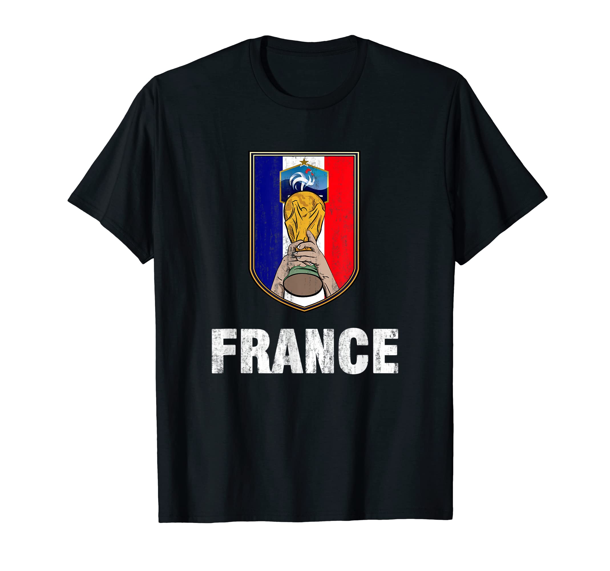 France Soccer Support Team Football T-Shirt - Aesthetic Graphic Unisex