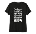 Funny Soccer Goalkeeper Aunt Soccer T-Shirt - Graphic Print for Adults