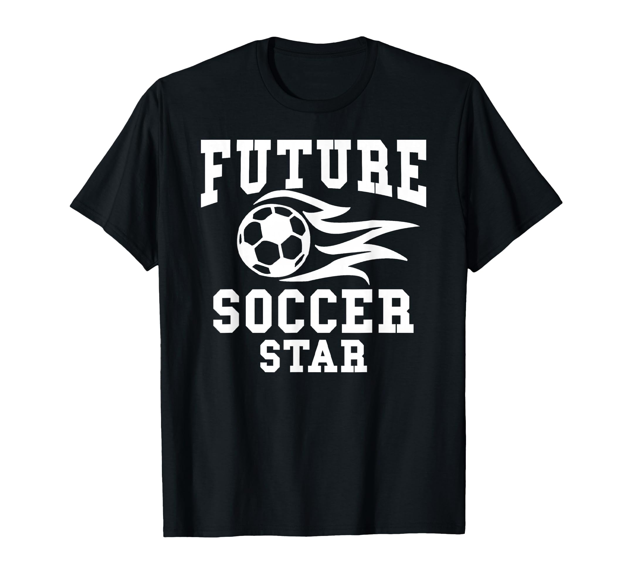 Future Soccer Star Gear T-Shirt - Minimalist Print Men Women