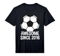 Awesome Since 2016 10Th Birthday 10 T-Shirt - Casual Everyday Wear Unisex