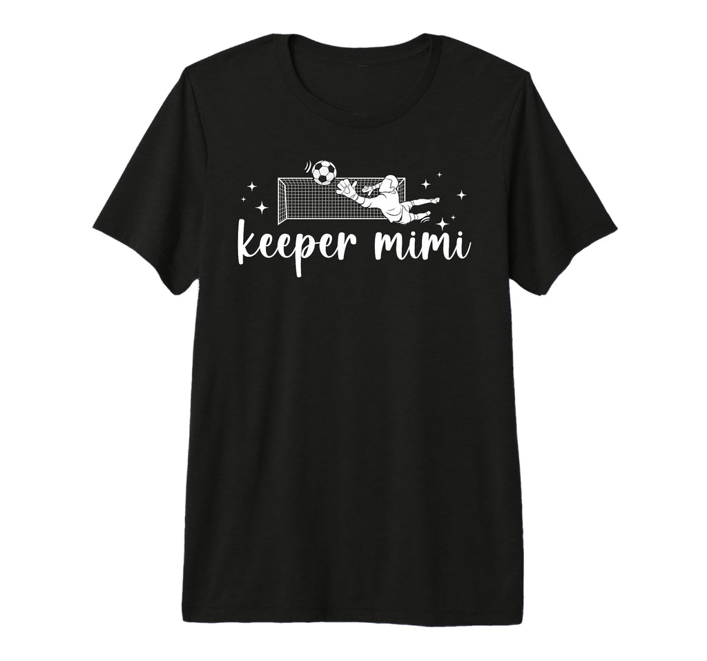 Soccer Keeper Mimi Soccer Goalkeeper T-Shirt - Trendy Graphic for Adults