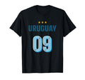 Uruguay Soccer 09 Football Game Fan T-Shirt - Aesthetic Graphic for Adults