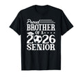Proud Brother 2026 Senior Soccer T-Shirt - Streetwear Style Men Women