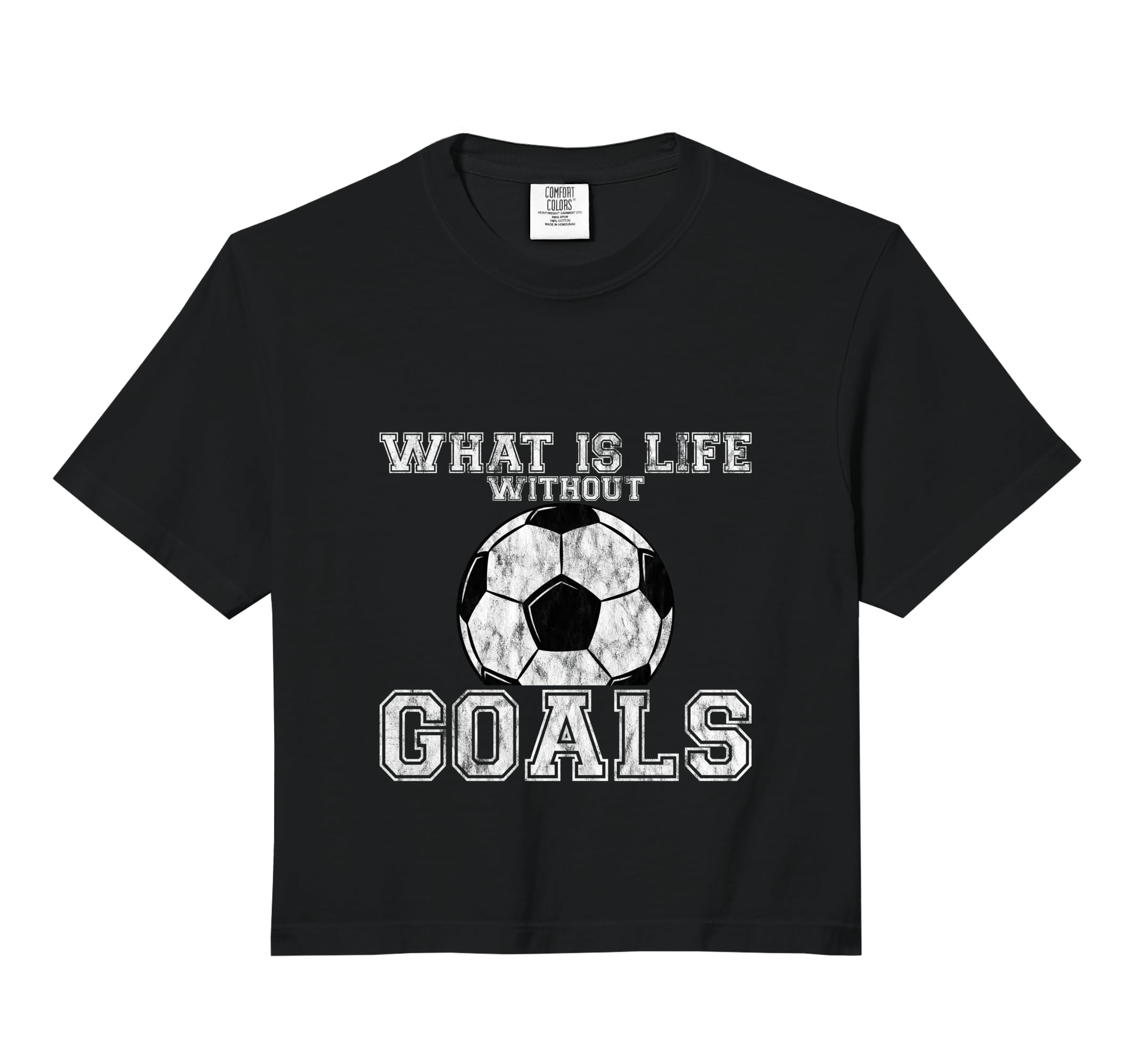What Is Life Without Goals Comfort T-Shirt - Minimalist Print Unisex