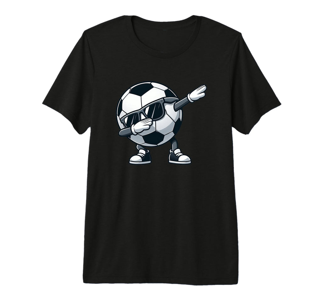 Dabbing Soccer Ball Soccer Sports T-Shirt - Custom Art Print Men Women