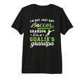 Mens Im Soccer Goalie Grandpa Soccer T-Shirt - Trendy Graphic for Adults