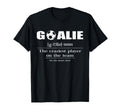 Soccer Goalie Craziest Player Team Funny T-Shirt - Minimalist Print Unisex