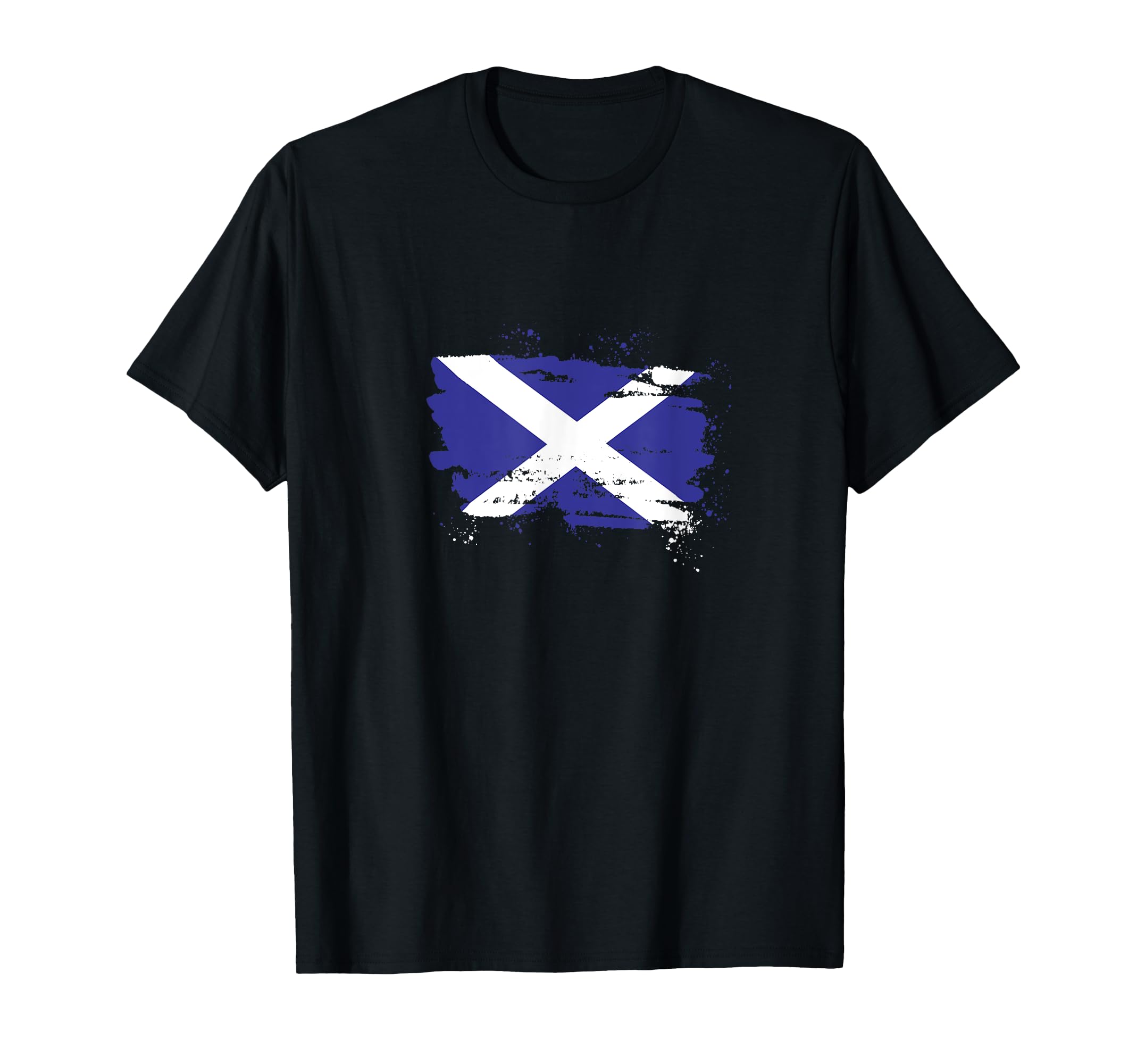 Scotland 2021 Scottish Flag Football T-Shirt - Minimalist Print Men Women