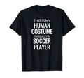 Soccer Player Funny Soccer Halloween T-Shirt - Trendy Graphic Men Women