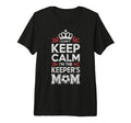 I Cant Keep Calm Im Keepers Soccer Mom T-Shirt - Graphic Print Men Women